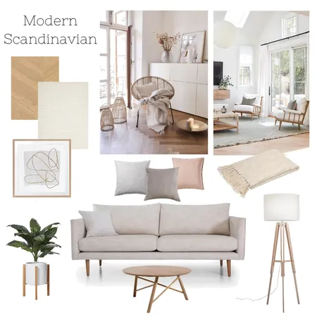 Modern Scandinavian Interior Design Mood Board by bara on Style Sourcebook