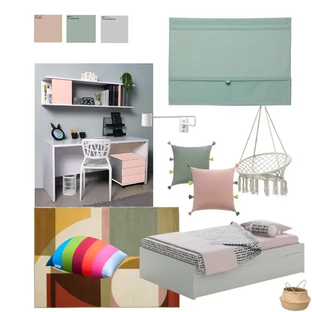 girl room Interior Design Mood Board by yaell on Style Sourcebook
