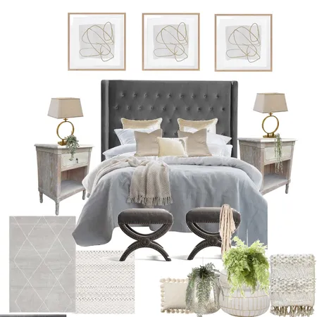 Marina Parade Master Bedroom Interior Design Mood Board by audrey molloy on Style Sourcebook
