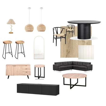 Dining/ Living Room Interior Design Mood Board by tenillelindsey on Style Sourcebook