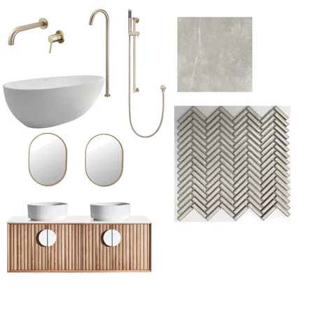 Eastern St Bathroom Concept Interior Design Mood Board by Najla Najla on Style Sourcebook