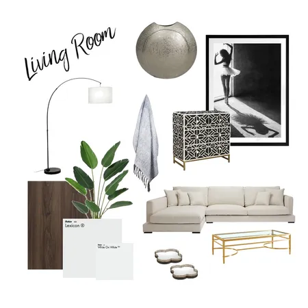 Minimal Contemporary Living Room Mood Board Interior Design Mood Board by hlance on Style Sourcebook