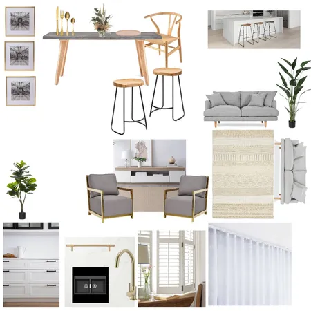 Kitchen / Lounge Interior Design Mood Board by Diane13 on Style Sourcebook