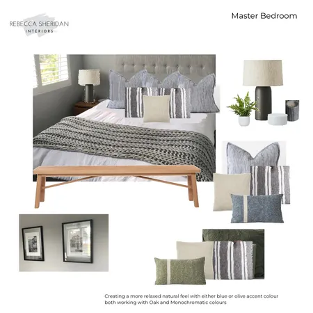 Master Bedroom Interior Design Mood Board by Sheridan Interiors on Style Sourcebook