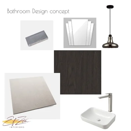 Kensie 350 Bathroom concept Interior Design Mood Board by EF ZIN Interiors on Style Sourcebook