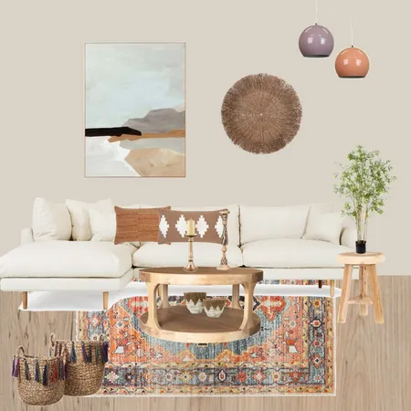 Бохо Interior Design Mood Board by Murina on Style Sourcebook