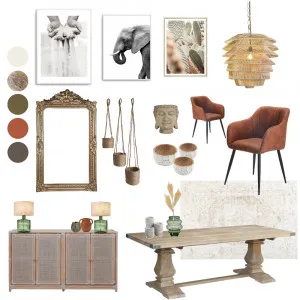Dining Room Interior Design Mood Board by amandaemde19@gmail.com on Style Sourcebook
