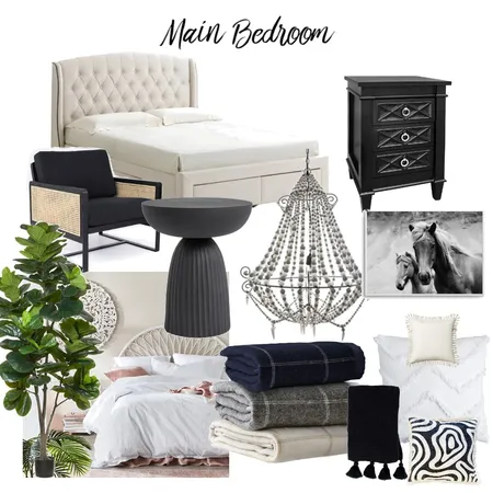 Main Bedroom Interior Design Mood Board by Kathy H on Style Sourcebook