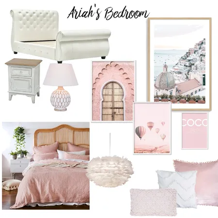 Ariah's Bedroom Interior Design Mood Board by Kathy H on Style Sourcebook