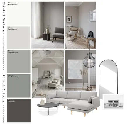 Monochromatic Grey-Beige Interior Design Mood Board by Minymints on Style Sourcebook