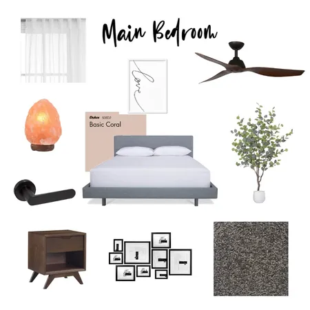 Main Bedroom Interior Design Mood Board by becchap on Style Sourcebook