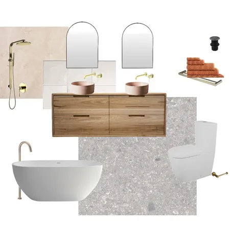terracotta bathroom Interior Design Mood Board by Madi latta on Style Sourcebook