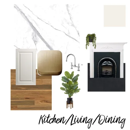 Butters Close Kitchen Living Dining Interior Design Mood Board by CloverInteriors on Style Sourcebook