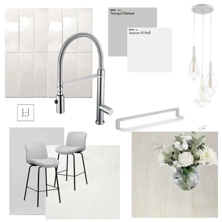 flat lay Interior Design Mood Board by Hidden Jewel Interiors on Style Sourcebook