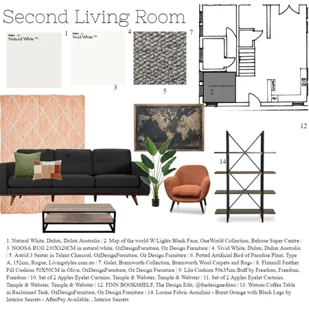 Second living room Interior Design Mood Board by madison199 on Style Sourcebook