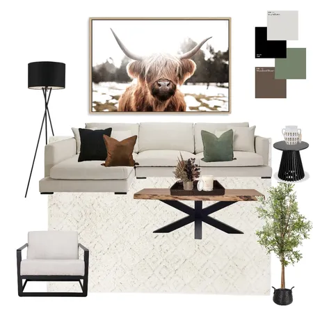 Lounge Room Interior Design Mood Board by Her Abode Interiors on Style Sourcebook
