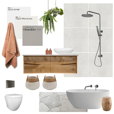 Module 10 - Room to Bathroom Interior Design Mood Board by KGrima on Style Sourcebook