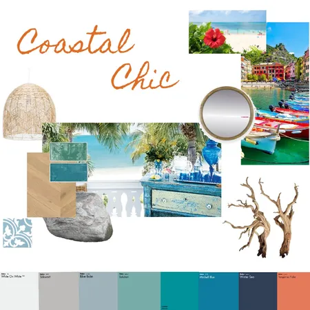 Coastal Chic Interior Design Mood Board by NicollJoubert on Style Sourcebook