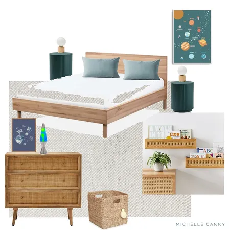 Revised Mood Board for Bodhi's Room Interior Design Mood Board by Michelle Canny Interiors on Style Sourcebook