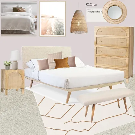 Natural contemporary Bedroom Interior Design Mood Board by Decor n Design on Style Sourcebook