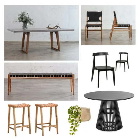 55 Collins - Dining area Interior Design Mood Board by apretty on Style Sourcebook