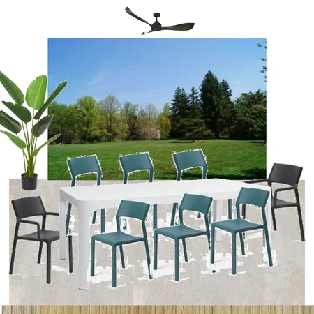 Alfresco - 6 teale chairs Interior Design Mood Board by Booth on Style Sourcebook