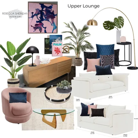 Upper Lounge Interior Design Mood Board by Sheridan Interiors on Style Sourcebook