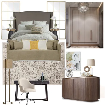 Cibubur Guest Bedroom 2 Interior Design Mood Board by celeste on Style Sourcebook