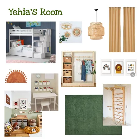 Yehia's Bedroom Interior Design Mood Board by Salma Elmasry on Style Sourcebook