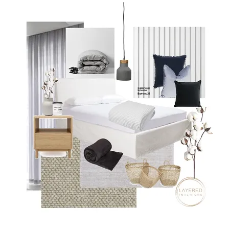 NATURAL CONTEMPORY BEDROOM Interior Design Mood Board by Layered Interiors on Style Sourcebook