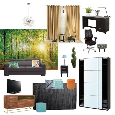 teenager room Interior Design Mood Board by Bea Kala on Style Sourcebook
