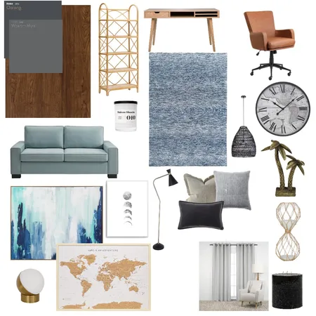 study/ guest bedroom Interior Design Mood Board by abbi_brown on Style Sourcebook