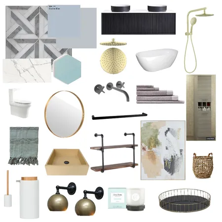 Bathroom Interior Design Mood Board by abbi_brown on Style Sourcebook