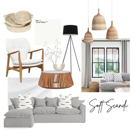 Soft Scandi Interior Design Mood Board by Designingly Co on Style Sourcebook