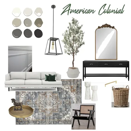 American Colonial 2022 Interior Design Mood Board by naomivarela on Style Sourcebook