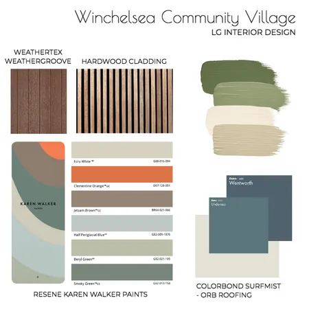 Winchelsea Comunity Village Interior Design Mood Board by LG Interior Design on Style Sourcebook