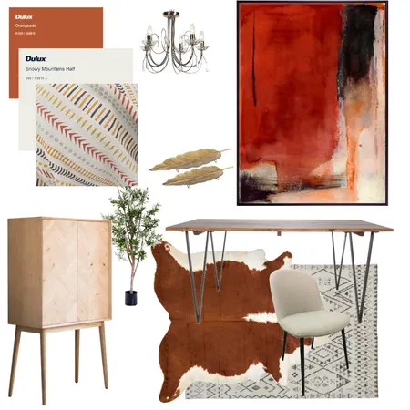 Module 9 Dining Room Interior Design Mood Board by Lien on Style Sourcebook