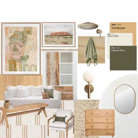 Natural Contempory Interior Design Mood Board by Sian Sampey on Style Sourcebook
