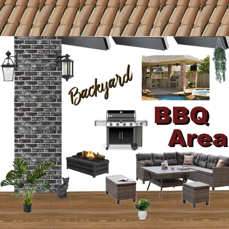 BBQ Area Interior Design Mood Board by thanasis sarafiotis on Style Sourcebook