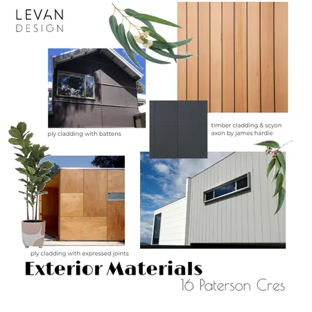 16 Paterson Cres Interior Design Mood Board by Levan Design on Style Sourcebook