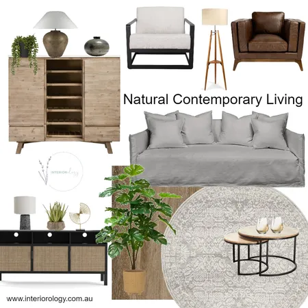 Natural Contemporary Style Option 2 Interior Design Mood Board by interiorology on Style Sourcebook
