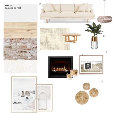 Natural living room Interior Design Mood Board by Rochelle20 on Style Sourcebook