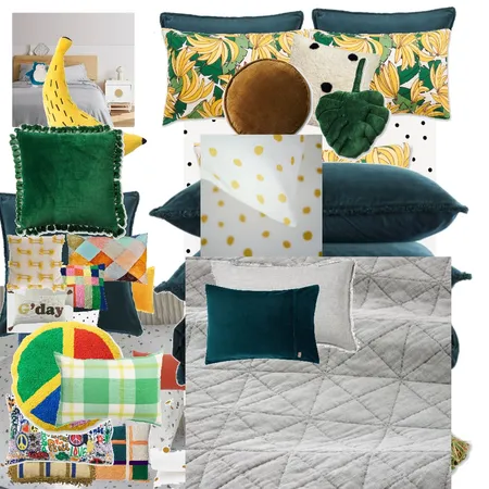 Curtis bedding Interior Design Mood Board by Little Design Studio on Style Sourcebook