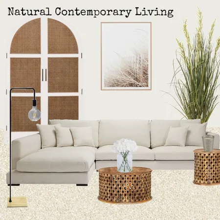 NATURAL CONTEMPORARY LIVING 1 Interior Design Mood Board by L-A on Style Sourcebook