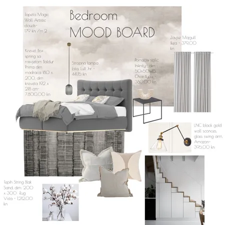 paurević bedroom Interior Design Mood Board by acikovic on Style Sourcebook