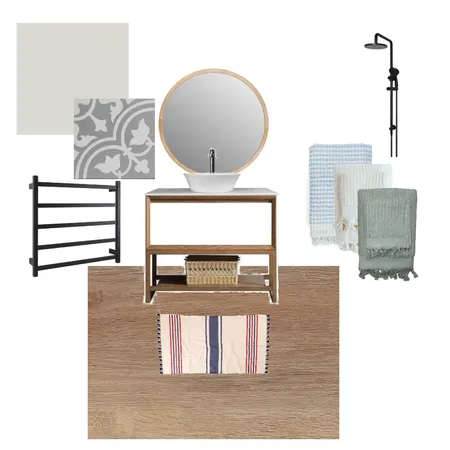 Kimiora McCarthy Bathroom Concept Interior Design Mood Board by Jennie Shenton Designs on Style Sourcebook
