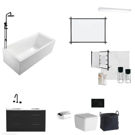bathroom Interior Design Mood Board by TINALEONIDOU on Style Sourcebook