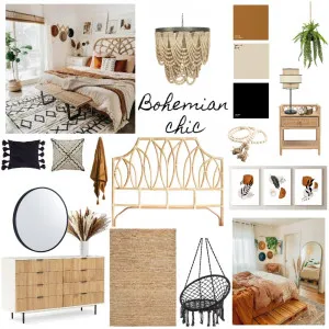 Boho chic Interior Design Mood Board by melriley15 on Style Sourcebook