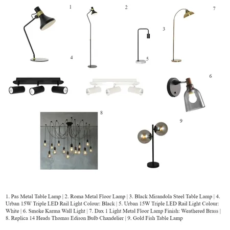 lighting 1 Interior Design Mood Board by silana ortega on Style Sourcebook