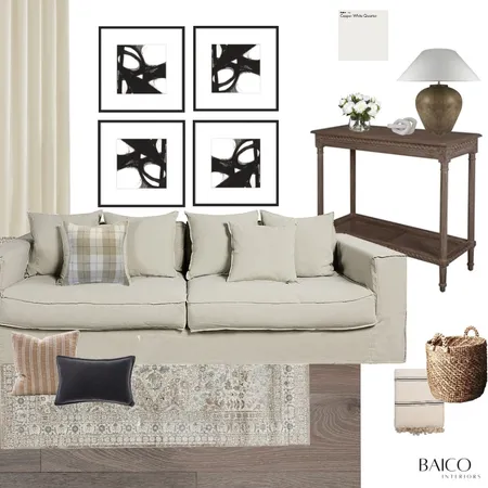 Living room Interior Design Mood Board by Baico Interiors on Style Sourcebook
